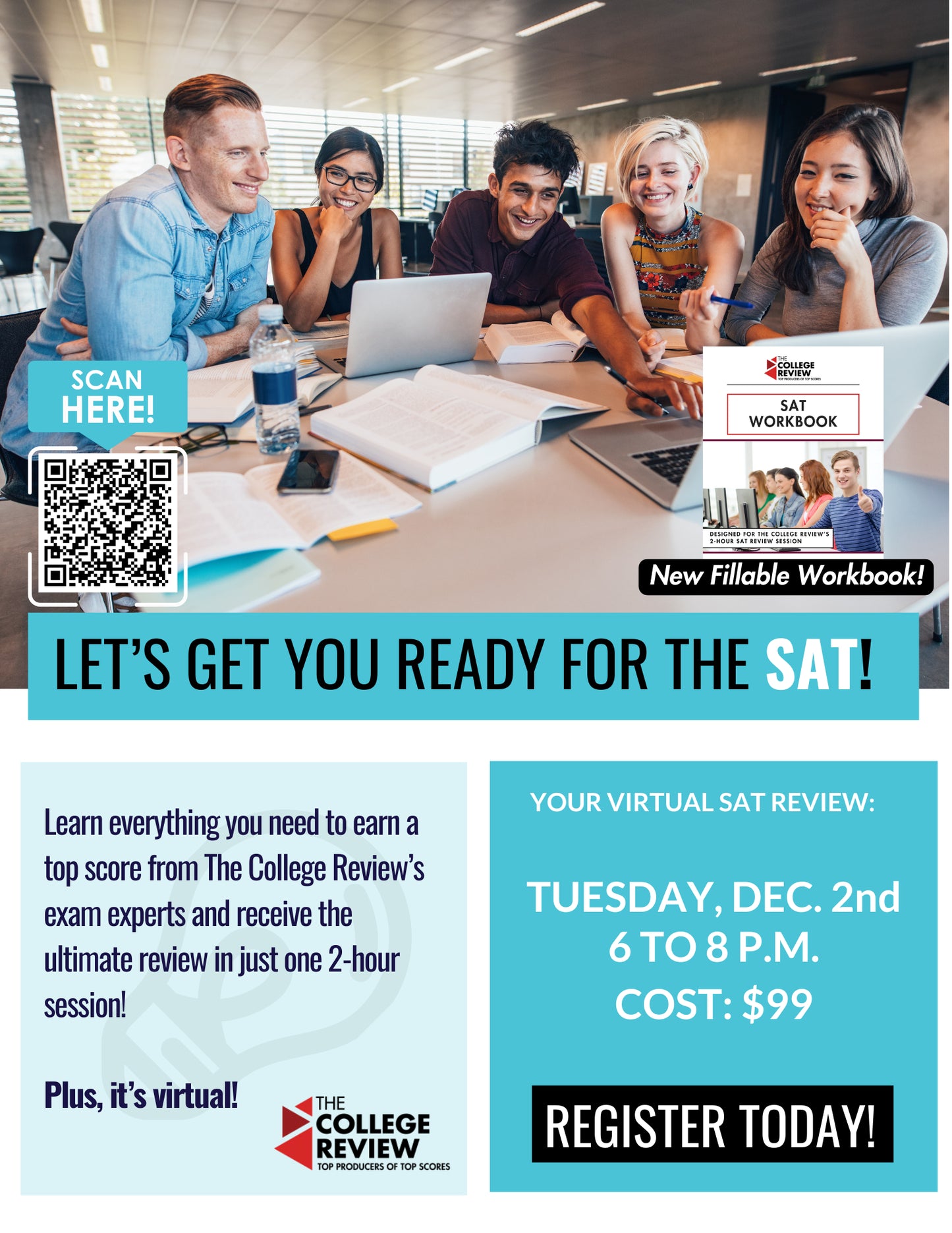 General SAT 2-Hour Virtual Review Session: Dec. 2nd 2025 6-8pm