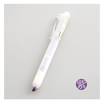 A purple highlighter marker