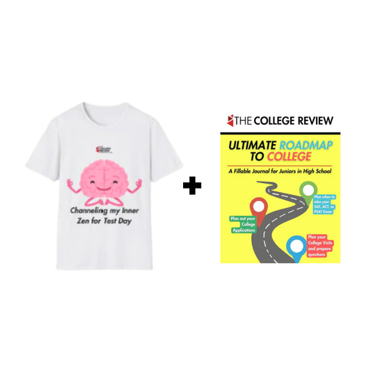A picture of the shirt and book bundle