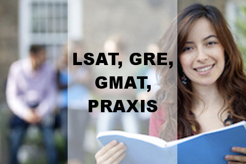 A student reading a book behind overlayed text