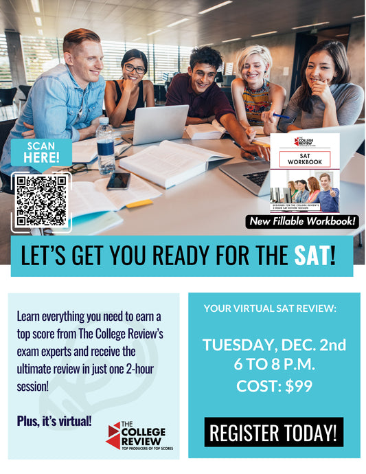 General SAT 2-Hour Virtual Review Session: Dec. 2nd 2025 6-8pm