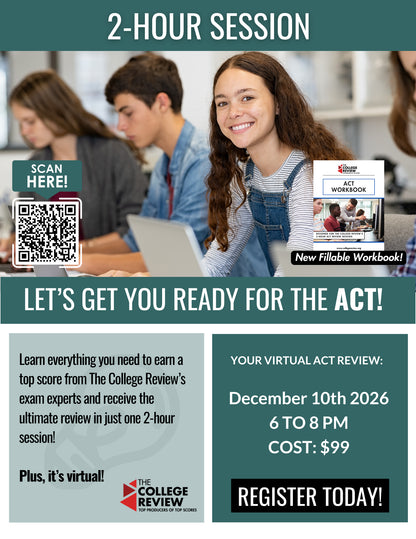 ACT 2-Hour Virtual Prep: December 10th 2026 6-8pm