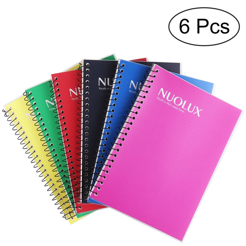 The College Review 6pcs Spiral Notebook